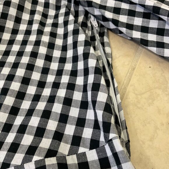 Sequin Hearts Rodeo Western Dress Jr. Size 13 Boho Front twist button gingham - Picture 9 of 12